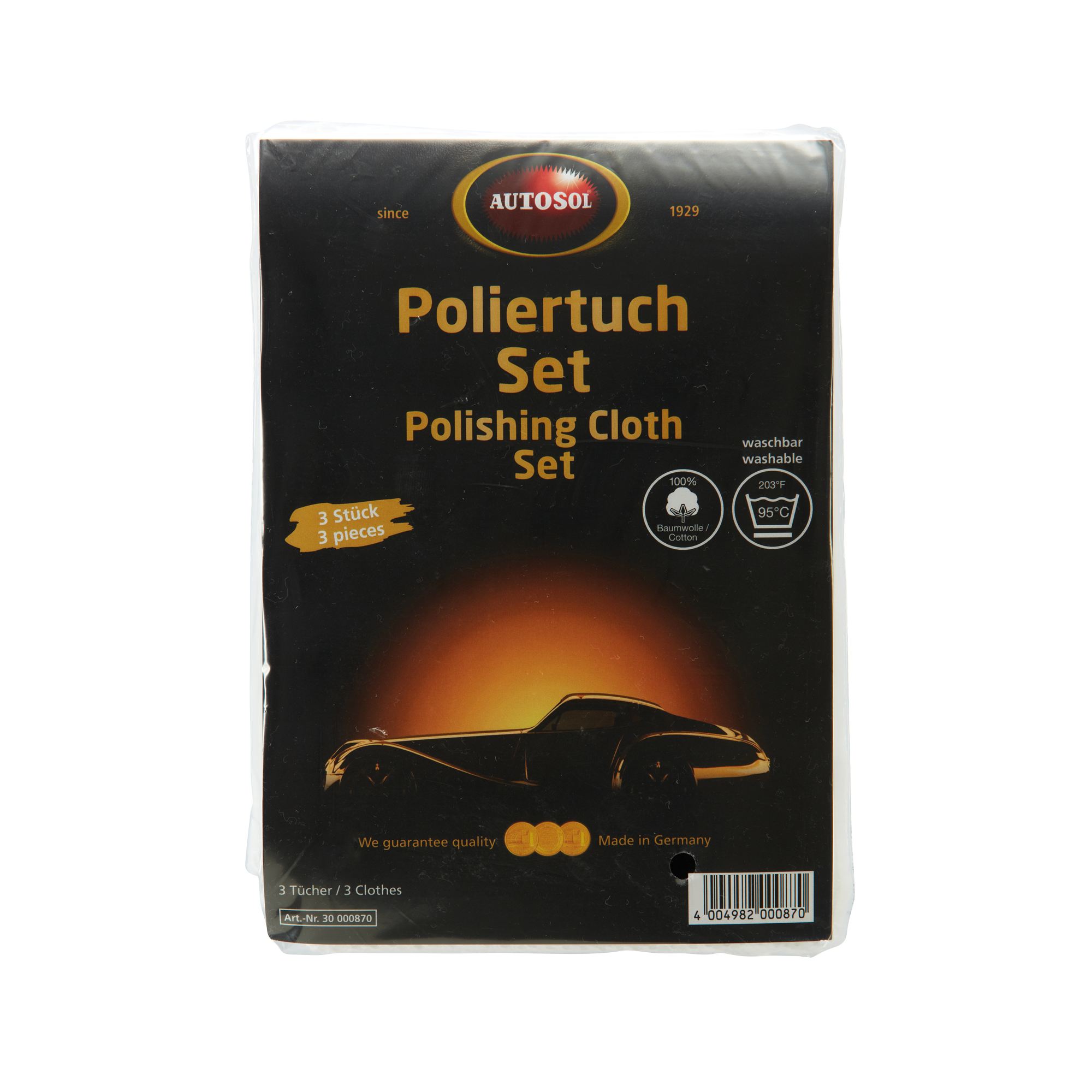 Autosol Poliertuch Set f&#252;r Nano Protection