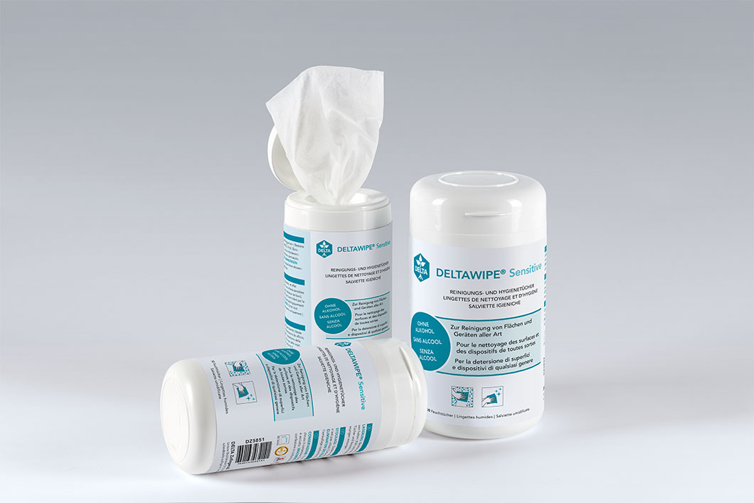 DELTAWIPE Sensitive 5 - Box, 50 T&#252;cher