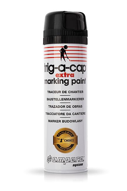 Baustellenmarkierer trig-a-cap&#174; extra schwarz, 500 ml