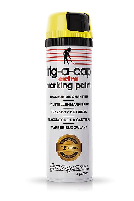 Baustellenmarkierer trig-a-cap&#174; extra hellgelb, 500 ml