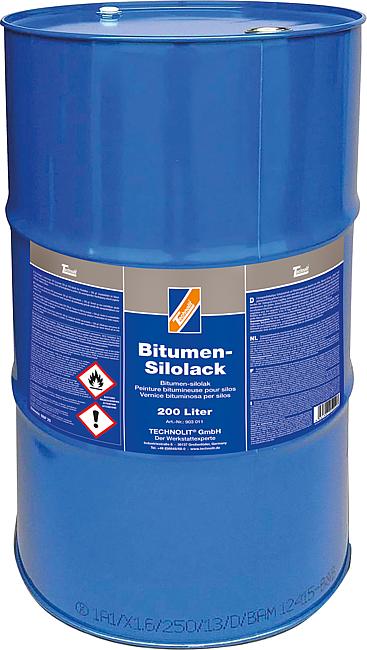 Bitumen-Silolack, 200 Liter