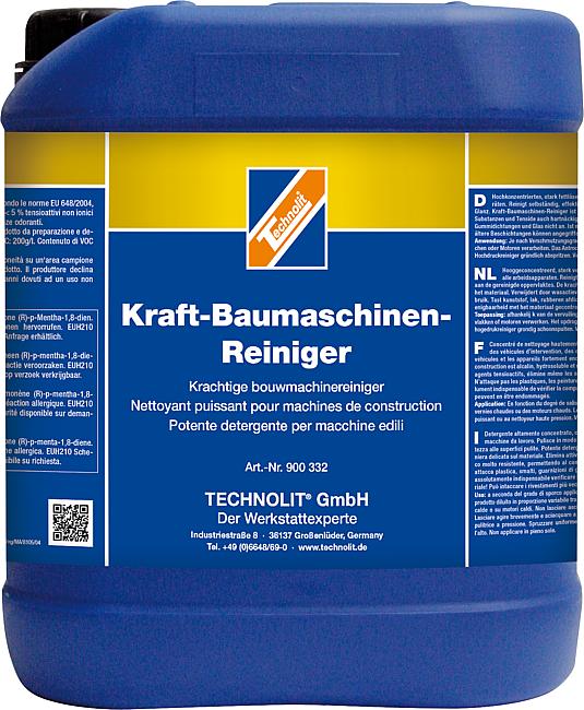 Kraft-Baumaschinenreiniger