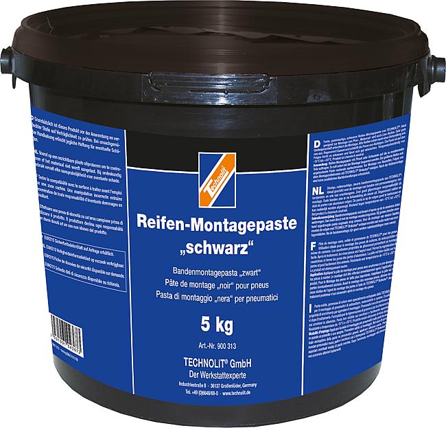 Reifen-Montage-Paste, schwarz, 5 kg
