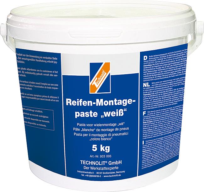 Reifen-Montage-Paste, wei&#223;, 5 kg