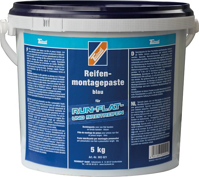 Reifenmontagepaste blau, 5 kg