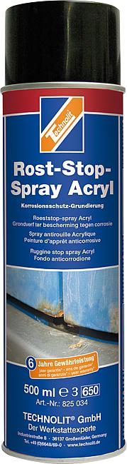 Rost-Stop Korrosionsschutz-Grundierung Acryl, rotbraun, 500 ml