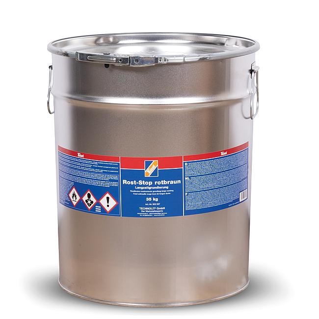 Rost-Stop, streichf&#228;hig, Farbe: rotbraun, 35 kg