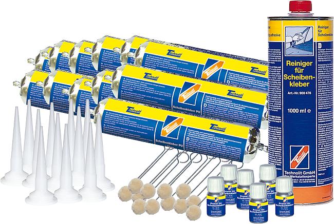 Scheibenkleber-Profi-Set „PU ultra“, 400 ml