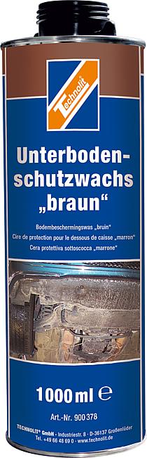 Unterbodenschutz Wachs, braun, 1 Liter