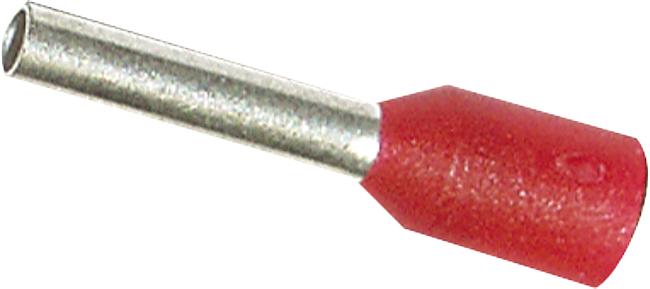 Aderendh&#252;lse, 1,00 mm, rot, 100 Stck.