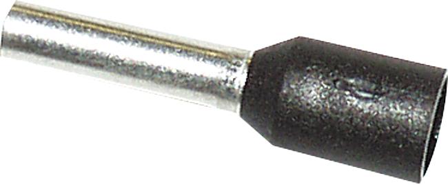 Aderendh&#252;lse, 1,50 mm, schwarz, 100 Stck.