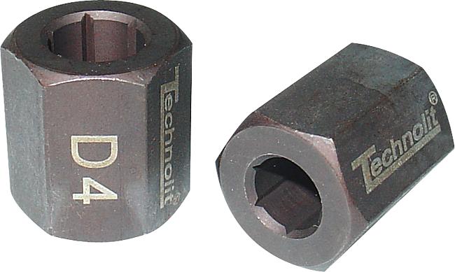 Ausdrehmutter, D1 (3,2 x 16 mm)