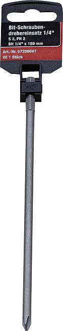 Bit-Schraubendreher-Einsatz, PH 2, 1/4&quot;