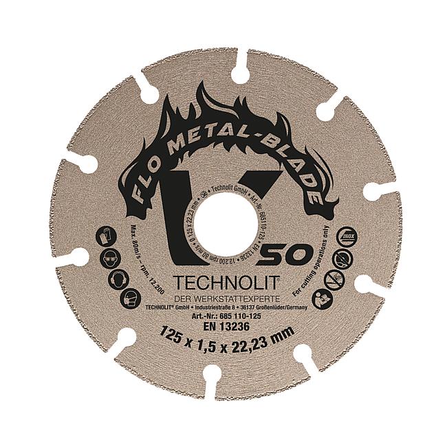 Diamanttrennscheibe FLO Metal-Blade, &#248; 125 mm