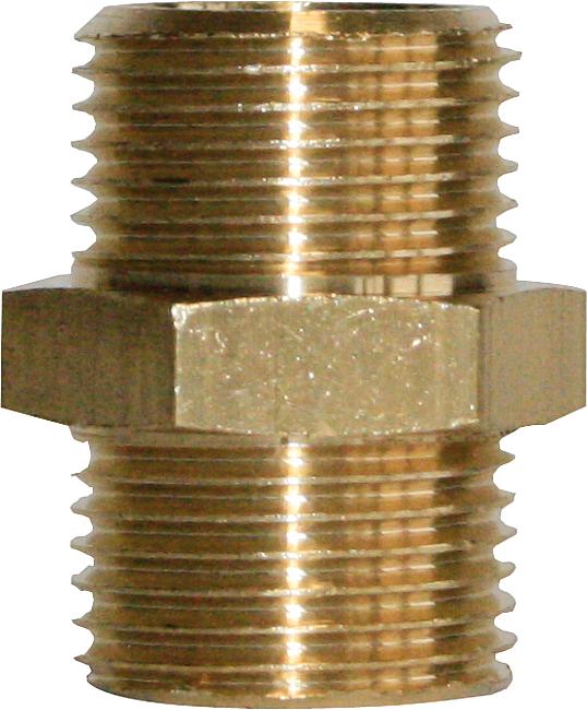 DL-Doppelnippel, AG 3/8&quot; x AG 3/8&quot;