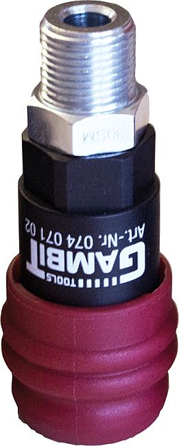 DL-Sicherheitskupplung DSK 72, 3/8&quot; AG