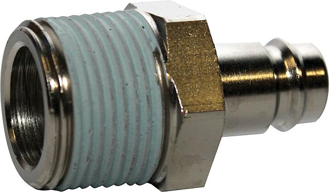 DL-Stecknippel mit Au&#223;engewinde, AG 1/2&quot;