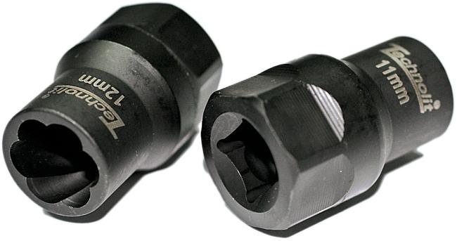 Durchgang-Steckschl&#252;sseleinsatz Twist-Off 3/8&quot;, SW 12 mm