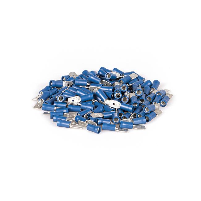 Flachstecker, rot, 6,3 x 0,8 mm, 100 Stck.