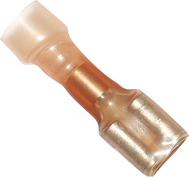 Flachsteckh&#252;lse, rot, 6,30 x 0,80 mm 0,50 – 1,00 mm2, 100 Stck.