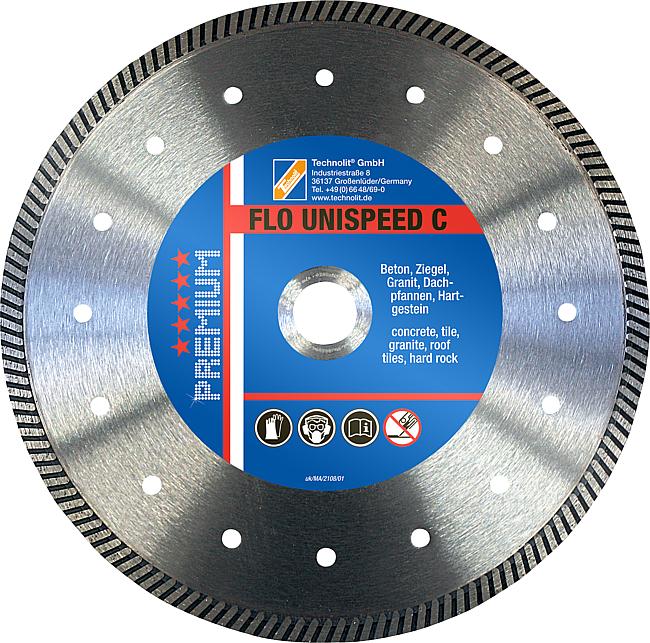 FLO Unispeed C, &#248; 300 mm, &#248;-Bohrung: 25,40, 20,00 mm
