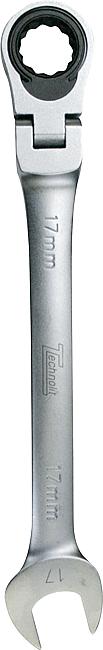Gelenk-Ringmaulratschenschl&#252;ssel, SW 12 mm