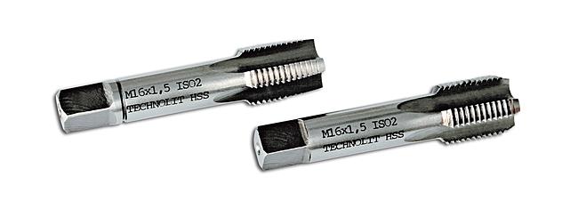 Handgewindebohrer HSS-G, M 12 x 1,5 mm, 2-tlg., 2 Stck.