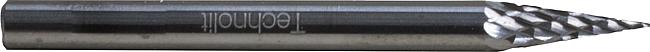 Hartmetall-Fr&#228;sstift, 3 x 13 x 38 mm