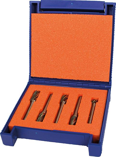 Hartmetall-Fr&#228;sstifte-Set, 5-tlg.