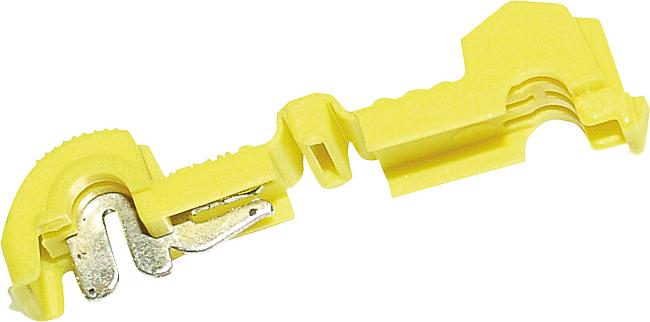 Kabelabzweigklemme, gelb, 4,00 – 6,00 mm2, 100 Stck.