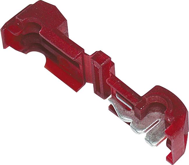 Kabelabzweigklemme, rot, 0,50 – 1,50 mm2, 100 Stck.