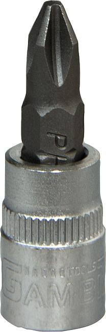 Kreuzschlitz-Phillips-Einsatz, PH 3, 1/4&quot;&quot;