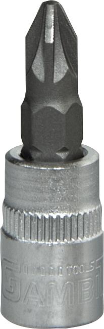 Kreuzschlitz-Pozidriv-Einsatz, PZ 1, 1/4&quot;&quot;