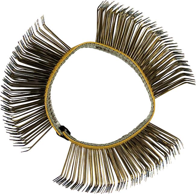 MBX-B&#252;rstenband, mittel/gekrallt, Breite: 11 mm