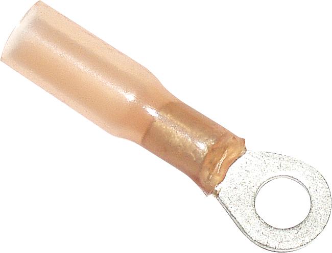 Ringkabelschuh, M4, rot, 0,50 – 1,00 mm2, 100 Stck.