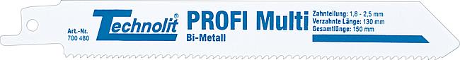 S&#228;bels&#228;gebl&#228;tter „Profi-Multi“, 150 x 0,9 x 19 mm, 12 Stck., 12 Stck.