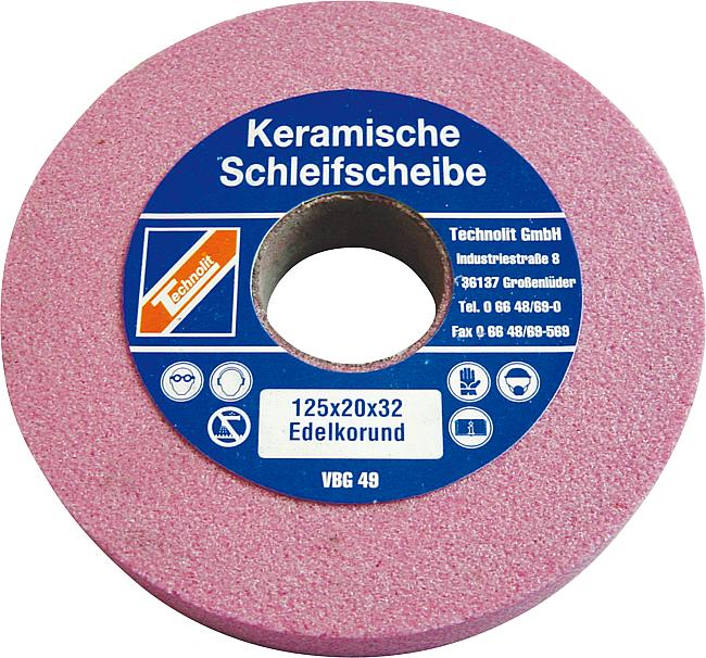 Schleifscheibe Edelkorund, 300 mm, K-50