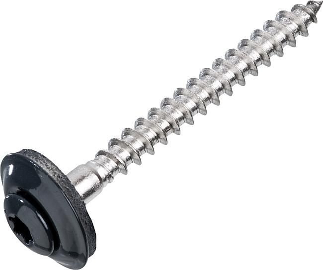Spenglerschrauben-Torx, rot, 4,5 x 25 mm, 100 Stck.