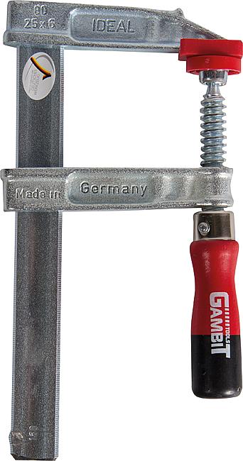 Temperguss-Schraubzwinge, 400 x 120 mm