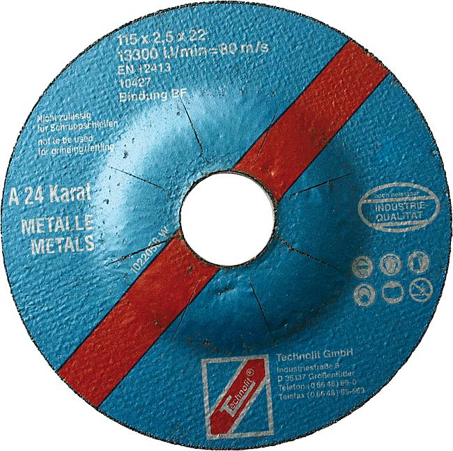 Trennscheibe Karat Metall, 150 mm, &#248;-Bohrung: 22,23 mm