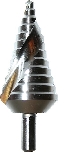 Universal-Stufenbohrer HSS, 6 – 38 mm