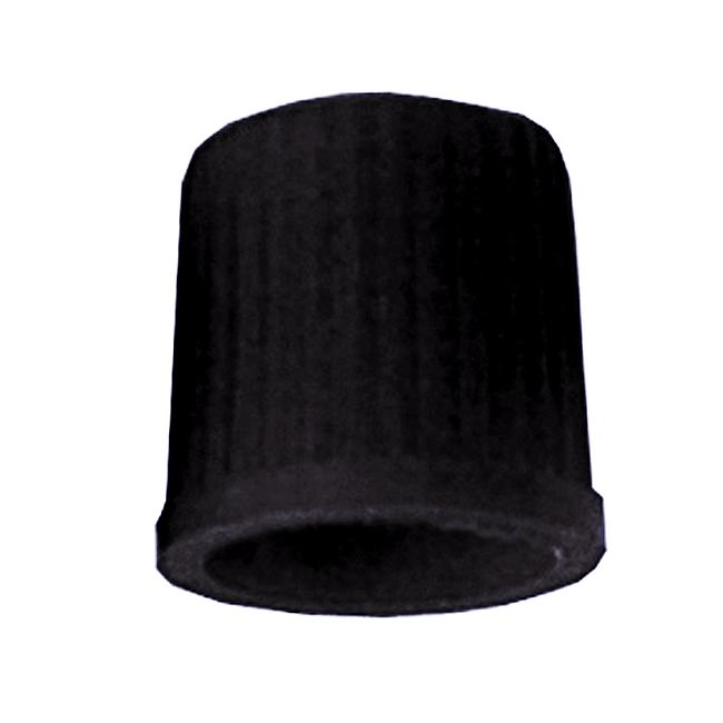 Ventilkappe, schwarz, Typ: VC8, 100 Stck.