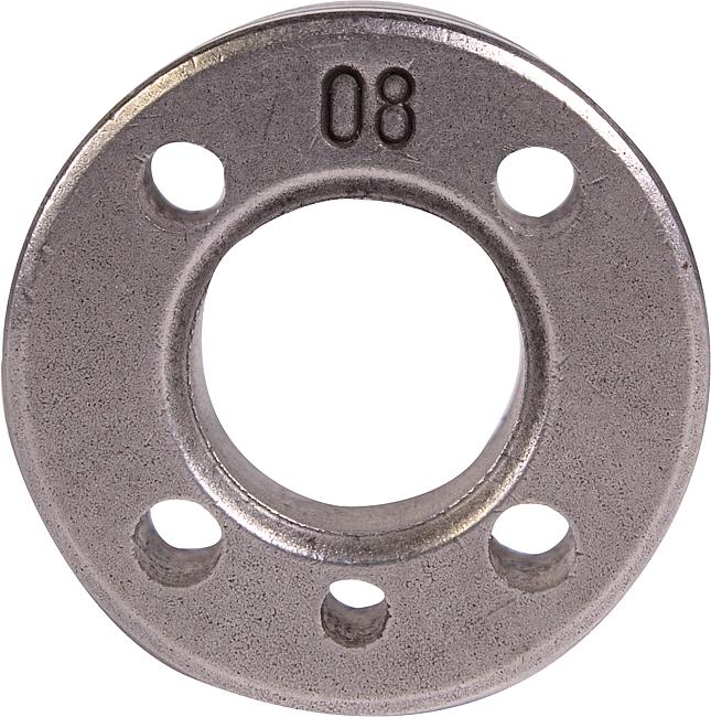 Drahtvorschubrolle, Alu, 1,2 + 1,6 mm, 2 Stck.