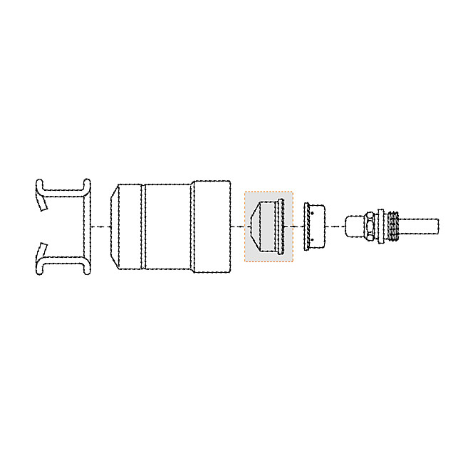D&#252;se, 1,00 mm, 5 Stck., 5 Stck.