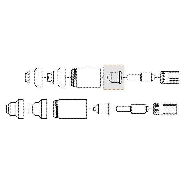 D&#252;se, &#248; 1,00 mm, 40 A, 5 Stck., 5 Stck.