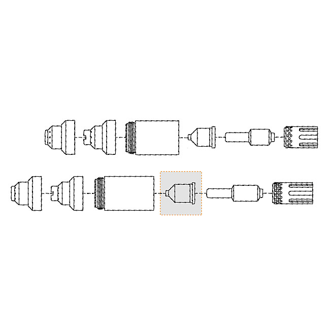 D&#252;se, &#248; 1,50, 100 A, 5 Stck., 5 Stck.