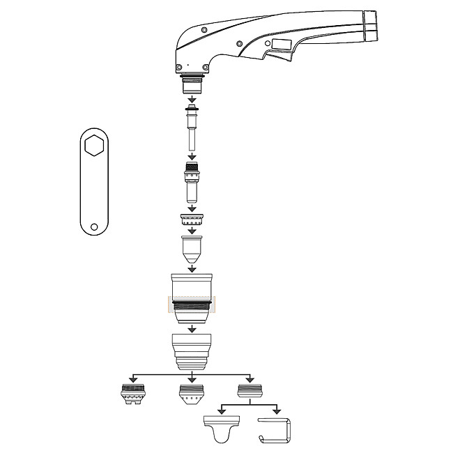 O-Ring f&#252;r Universal-D&#252;senhalter, 65 – 125 A