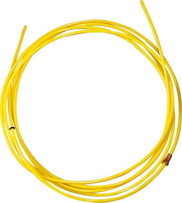 PTFE-Seele „Gelb“ Aluminium, &#248; 1,2 – 1,6 mm, L&#228;nge: 4,5 m