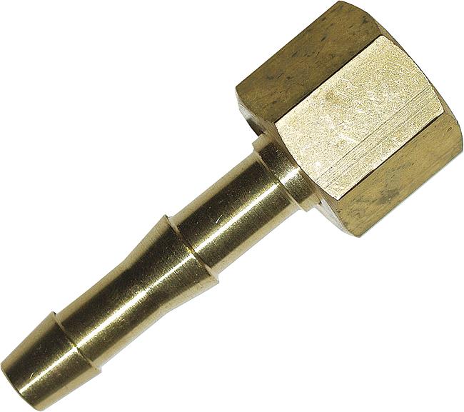 Schlaucht&#252;lle m. &#220;berwurfmutter (R 1/4), 6 mm