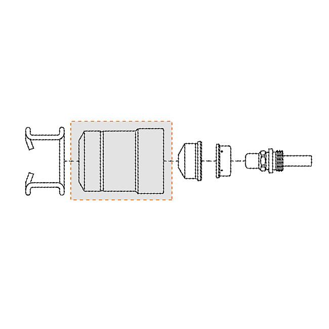 Schutzkappe, f&#252;r BINZEL&#174; ABIPLAS CUT 110&#174;, 2 Stck., 2 Stck.